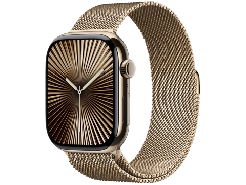 46mm Gold Milanese Loop - S/M