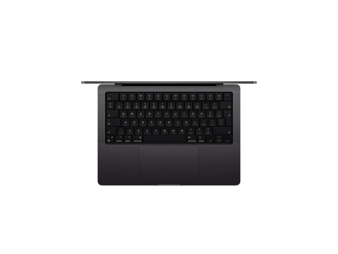 14-inch MacBook Pro: Apple M4 Pro chip with 12‑core CPU and 16‑core GPU, 24GB, 512GB SSD - Space Black,Model A3401