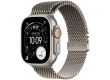 Apple Watch Ultra 3 GPS + Cellular 49mm Natural Titanium Case with Natural Titanium Milanese Loop - Small,Model A3281