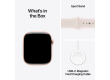 Apple Watch Series 11 GPS 46mm Rose Gold Aluminium Case with Light Blush Sport Band - S/M,Model A3333