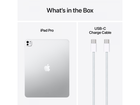13-inch iPad Pro M5 Wi-Fi 2TB with standard glass - Silver, Model A3360
