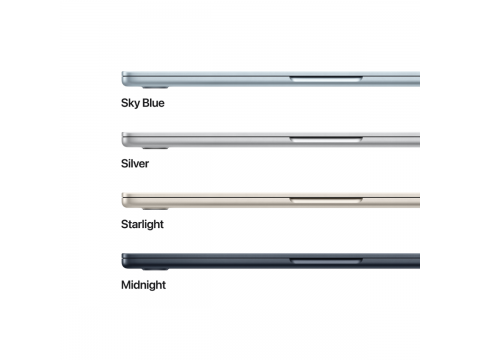 13-inch MacBook Air: Apple M5 chip with 10-core CPU and 8-core GPU, 16GB, 512GB SSD - Sky Blue,Model A3449