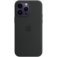 iPhone 14 Pro Max Silicone Case with MagSafe - Midnight,Model A2913