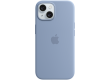 iPhone 15 Silicone Case with MagSafe - Winter Blue,Model A3123