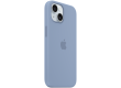 iPhone 15 Silicone Case with MagSafe - Winter Blue,Model A3123