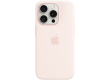 iPhone 15 Pro Silicone Case with MagSafe - Light Pink,Model A3125