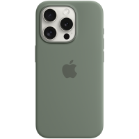 iPhone 15 Pro Silicone Case with MagSafe - Cypress,Model A3125