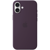 iPhone 16 Plus Silicone Case with MagSafe - Plum,Model A3314