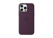 iPhone 16 Pro Max Silicone Case with MagSafe - Plum,Model A3316