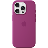 iPhone 16 Pro Silicone Case with MagSafe - Fuchsia,Model A3315