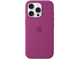 iPhone 16 Pro Silicone Case with MagSafe - Fuchsia,Model A3315