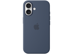 iPhone 16 Silicone Case with MagSafe - Denim,Model A3313