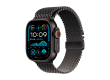 Apple Watch Ultra 2 2024 GPS + Cellular 49mm Black Titanium Case with Black Titanium Milanese Loop - L,Model A2986