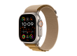 Apple Watch Ultra 2 2024 GPS + Cellular 49mm Natural Titanium Case with Tan Alpine Loop - Large,Model A2986