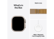 Apple Watch Ultra 2 2024 GPS + Cellular 49mm Natural Titanium Case with Tan Alpine Loop - Large,Model A2986