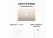 15-inch MacBook Air: Apple M3 chip with 8-core CPU and 10-core GPU, 8GB, 512GB SSD - Starlight,Model A3114