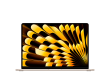 15-inch MacBook Air: Apple M3 chip with 8-core CPU and 10-core GPU, 8GB, 512GB SSD - Starlight,Model A3114