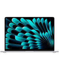 15-inch MacBook Air: Apple M4 chip with 10-core CPU and 10-core GPU, 16GB, 256GB SSD - Silver,Model A3241