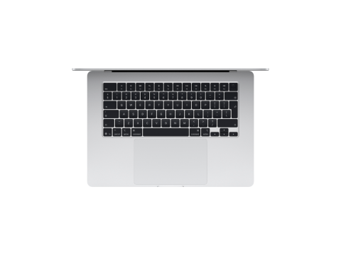 15-inch MacBook Air: Apple M4 chip with 10-core CPU and 10-core GPU, 16GB, 256GB SSD - Silver,Model A3241