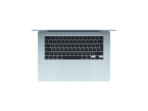 15-inch MacBook Air: Apple M4 chip with 10-core CPU and 10-core GPU, 16GB, 256GB SSD - Sky Blue,Model A3241