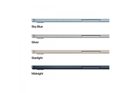15-inch MacBook Air: Apple M4 chip with 10-core CPU and 10-core GPU, 16GB, 256GB SSD - Sky Blue,Model A3241