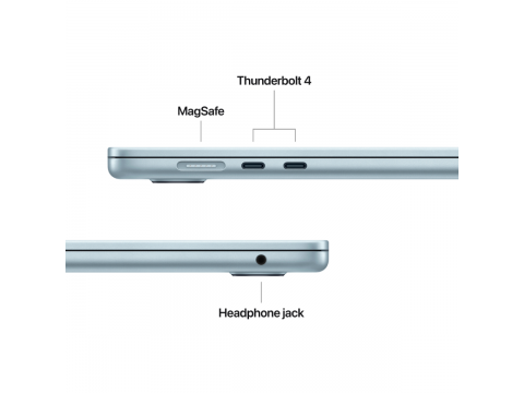 15-inch MacBook Air: Apple M4 chip with 10-core CPU and 10-core GPU, 16GB, 256GB SSD - Sky Blue,Model A3241