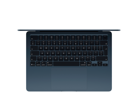 13-inch MacBook Air: Apple M4 chip with 10-core CPU and 10-core GPU, 24GB, 512GB SSD - Midnight,Model A3240