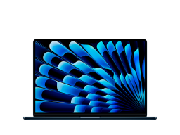15-inch MacBook Air: Apple M4 chip with 10-core CPU and 10-core GPU, 24GB, 512GB SSD - Midnight,Model A3241