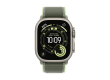 49mm Green/Neon Trail Loop - S/M - Natural Titanium Finish