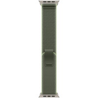 49mm Green/Neon Trail Loop - S/M - Natural Titanium Finish