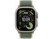 49mm Green/Neon Trail Loop - S/M - Natural Titanium Finish