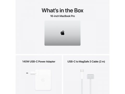 16-inch MacBook Pro: Apple M5 Max chip with 18-core CPU and 40-core GPU, 48GB, 2TB SSD - Silver,Model A3429