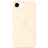 iPhone 17e Silicone Case with MagSafe - Vanilla,Model A3646