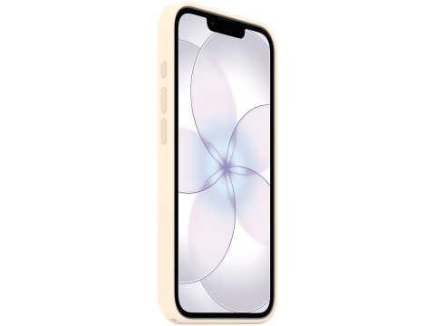 iPhone 17e Silicone Case with MagSafe - Vanilla,Model A3646