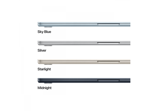 15-inch MacBook Air: Apple M5 chip with 10-core CPU and 10-core GPU, 16GB, 512GB SSD - Silver,Model A3448