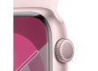 Apple Watch Series 9 GPS 45mm Pink Aluminium Case with Light Pink Sport Band - M/L,Model A2980