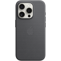 iPhone 15 Pro FineWoven Case with MagSafe - Black,Model A3134