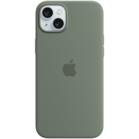 iPhone 15 Plus Silicone Case with MagSafe - Cypress,Model A3124