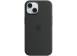 iPhone 15 Silicone Case with MagSafe - Black,Model A3123