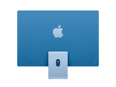 24-inch iMac with Retina 4.5K display: Apple M4 chip with 10‑core CPU and 10‑core GPU, 16GB, 512GB SSD - Blue,Model A3137