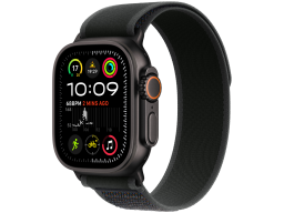 Apple Watch Ultra 2 2024 GPS + Cellular 49mm Black Titanium Case with Black Trail Loop - S/M,Model A2986
