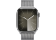 41mm Silver Milanese Loop