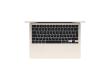 13-inch MacBook Air: Apple M3 chip with 8-core CPU and 8-core GPU, 16GB, 256GB SSD - Starlight,Model A3113