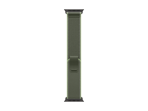 49mm Green/Neon Trail Loop - S/M - Black Titanium Finish