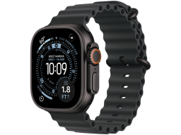 Apple Watch Ultra 3 GPS + Cellular 49mm Black Titanium Case with Black Ocean Band,Model A3281
