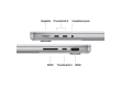 14-inch MacBook Pro: Apple M5 chip with 10-core CPU and 10-core GPU, 16GB, 1TB SSD - Silver, Model A3434