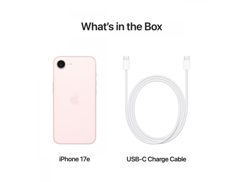 iPhone 17e 256GB Soft Pink,Model A3634