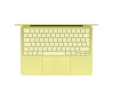 13-inch MacBook Neo: Apple A18 Pro chip with 6-core CPU and 5-core GPU, 8GB, 256GB SSD - Citrus,Model A3404