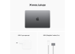 13-inch MacBook Air: Apple M2 chip with 8-core CPU and 10-core GPU, 512GB - Space Grey,Model A2681