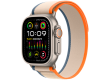 Apple Watch Ultra 2 GPS + Cellular, 49mm Titanium Case with Orange/Beige Trail Loop - M/L,Model A2986